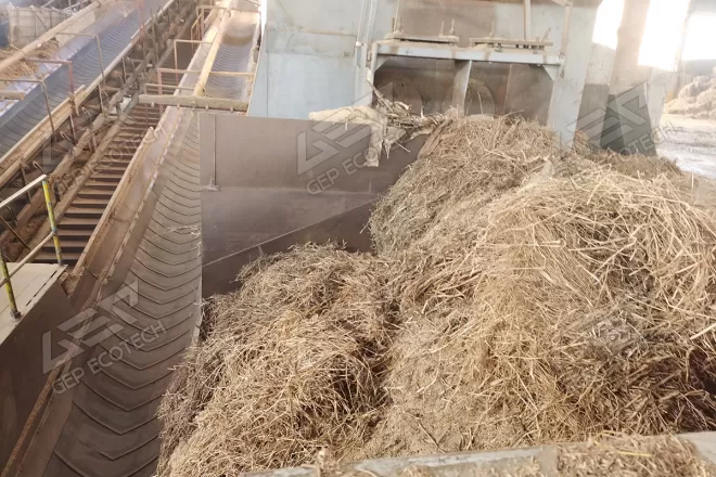 东北电厂生物质秸秆破碎项目