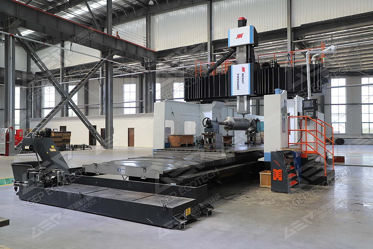 6米加工中心单轴主轴加工