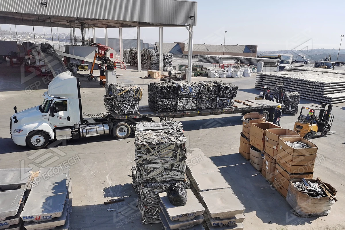 美洲一家铝材料生产加工企业