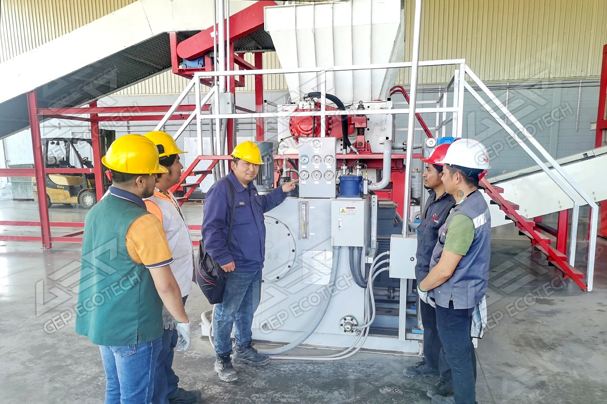 墨西哥废铝破碎分选项目