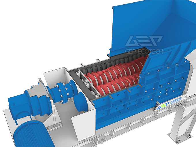 双轴撕碎机