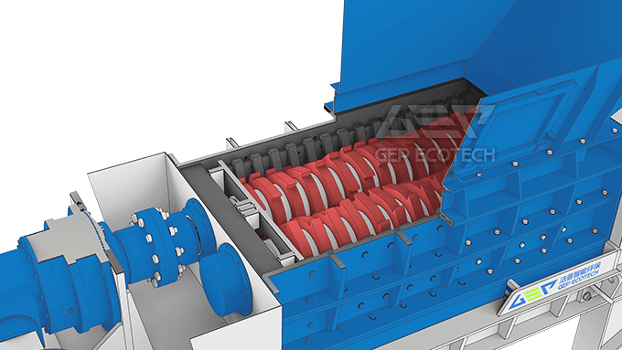 GDI系列工业垃圾撕碎机