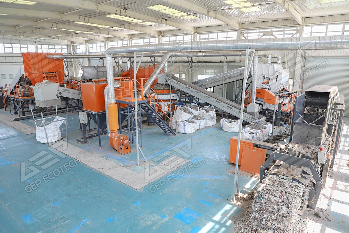 废纺替代燃料生产线