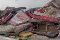 钢丝床垫撕碎机-废旧床垫回收好助手