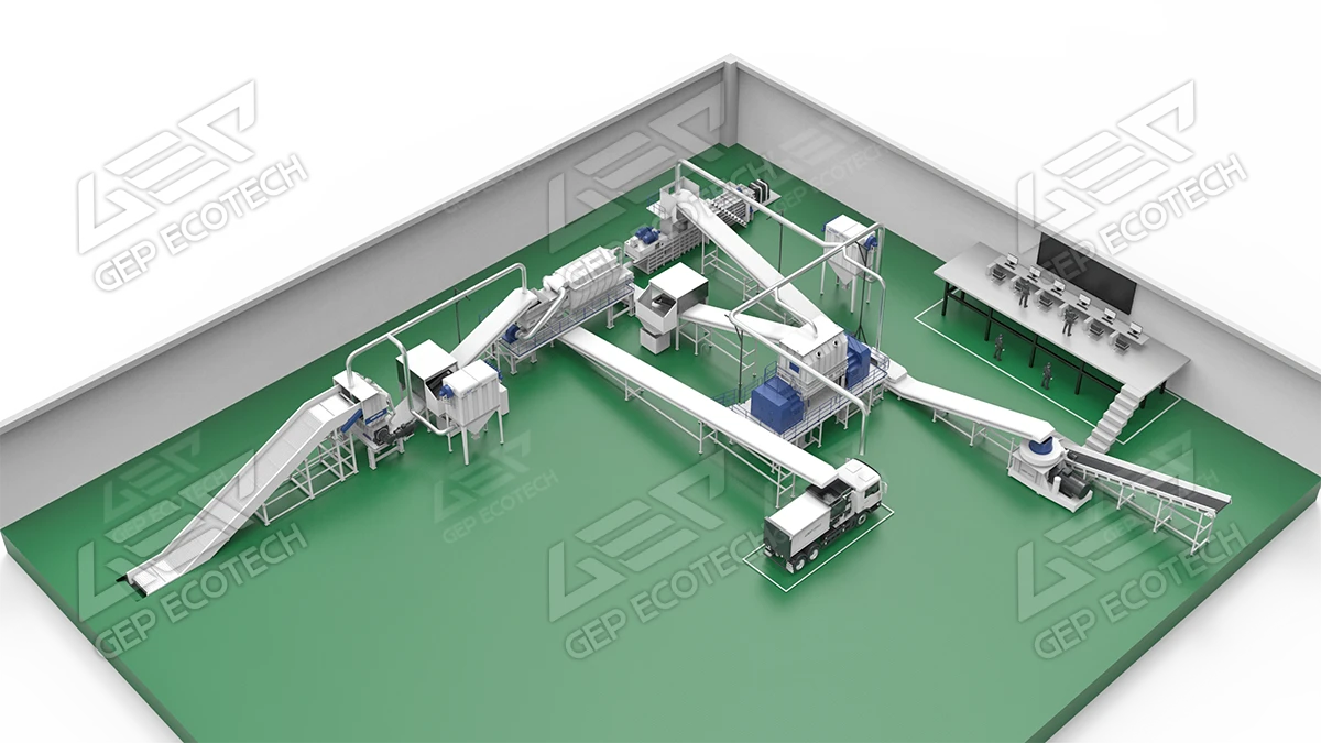 工业垃圾替代燃料制备系统 工业垃圾替代燃料制备系统