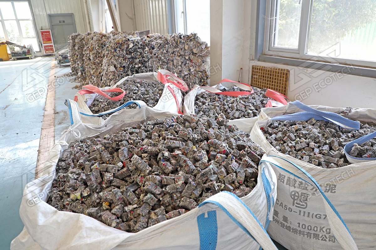 废纺替代燃料生产线