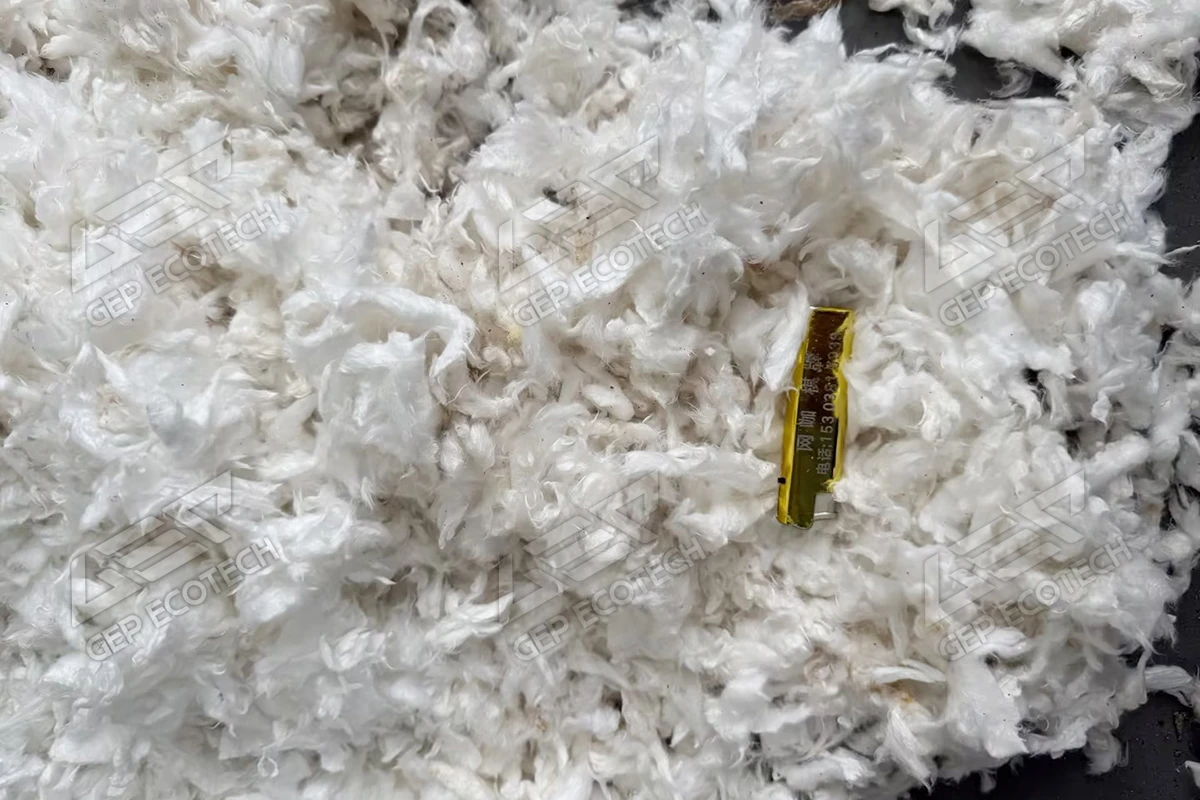 单轴细碎机成品