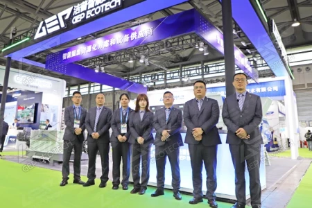 环博会首日| 洁普展位人气爆棚，硬核设备成“流量担当”