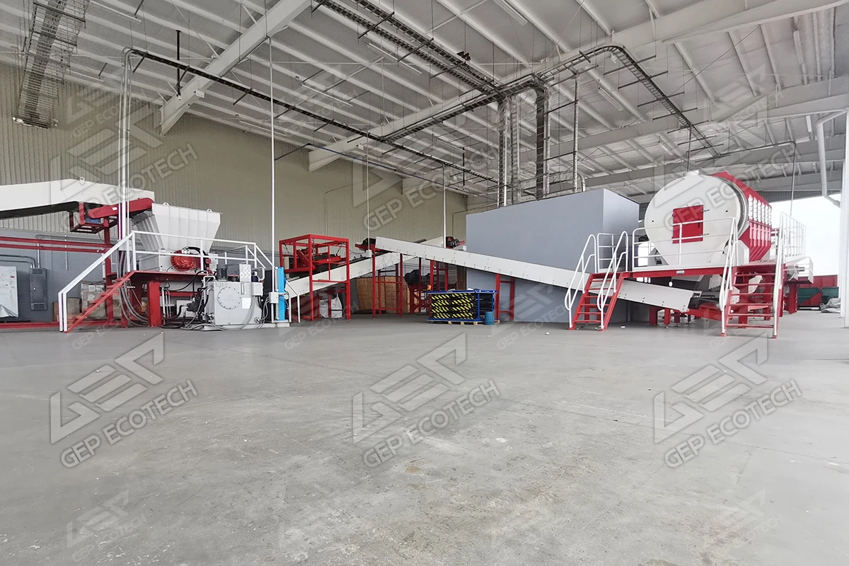 墨西哥废铝破碎分选项目