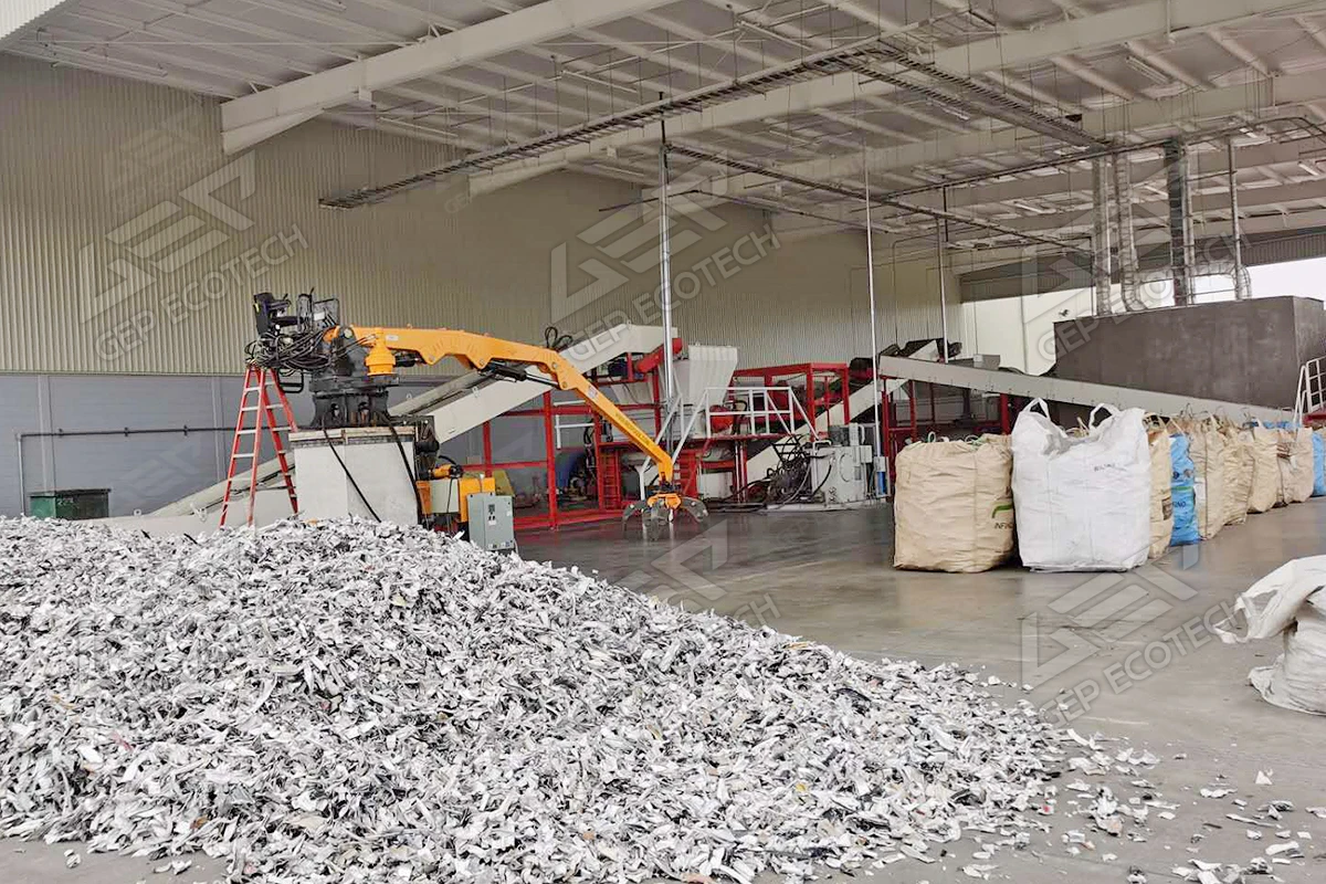 墨西哥废铝破碎分选项目